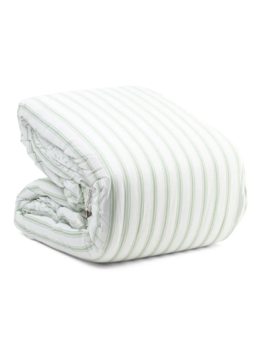 MARTHA STEWART Percale Ticking Stripe Comforter Set